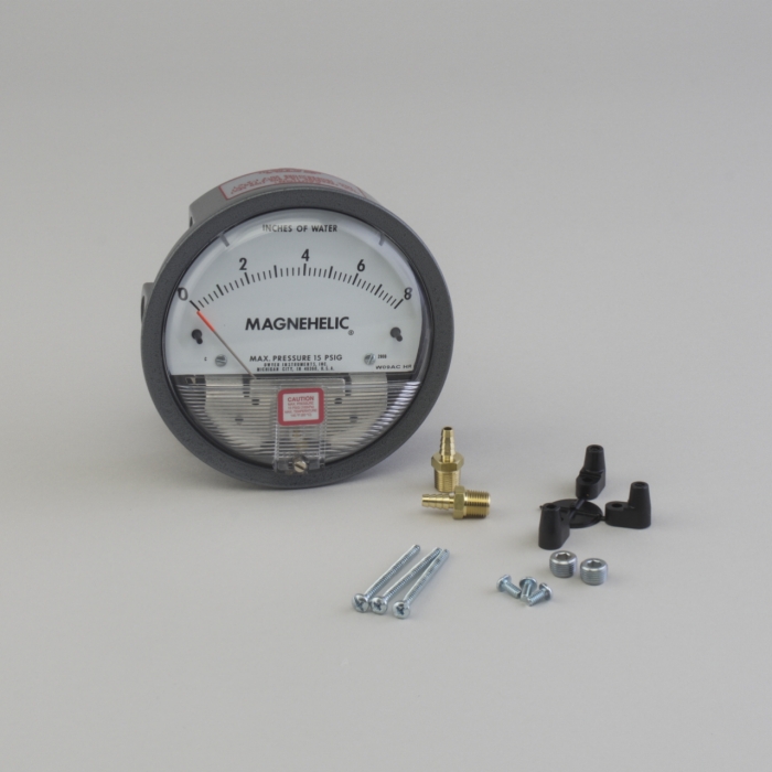 GAUGE PRESSURE MAGNEHELIC 0"-8" OF WATER