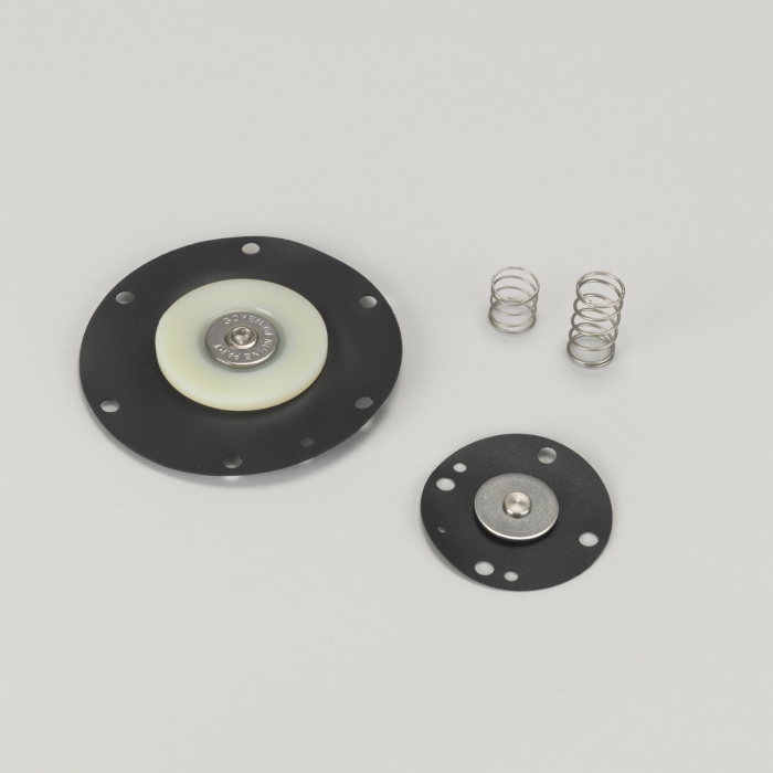VALVE REPAIR KIT FOR 38 MM (1 1/2") DIAPHRAGM VALVE CONTAINS 2 ROUND MEMBRANES AND SPRING