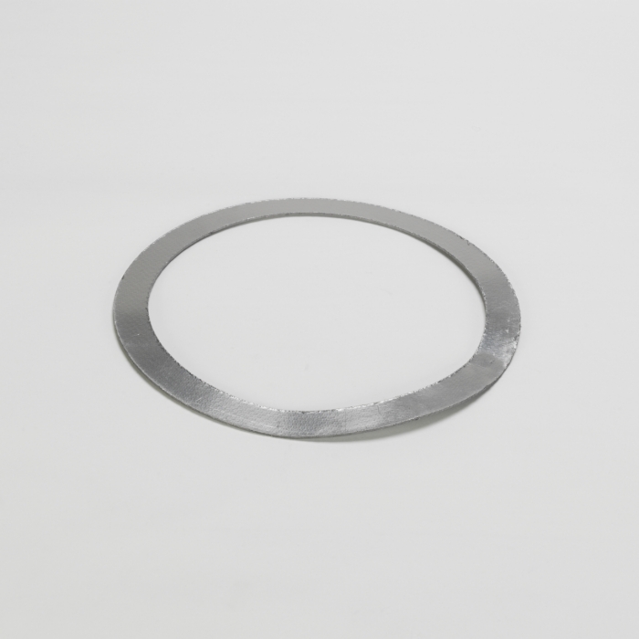 FLAT GASKET, DN200, PN16, DIN EN1514-1, FORM IBC, S=2.0 MM, GRAPHITE-TANGEND SHEET METAL