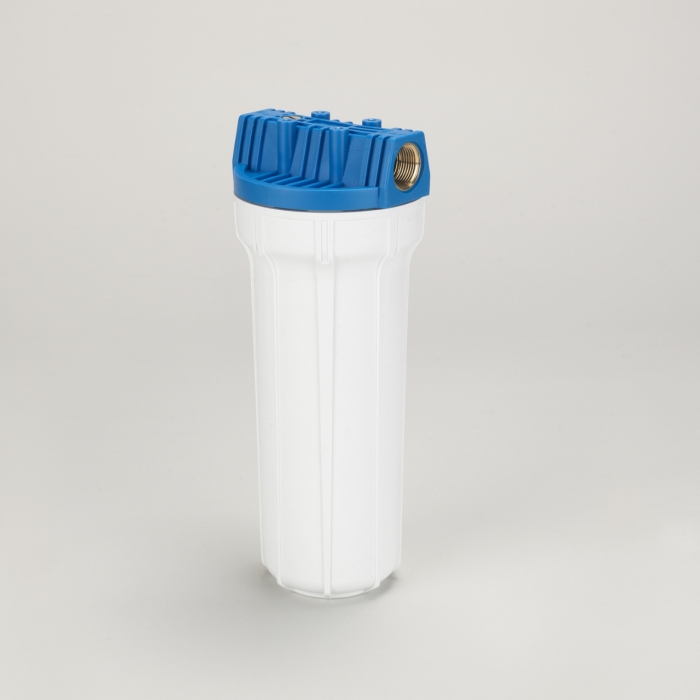 FILTER HOUSING, P-KG 0072, 3/4 INCH BSP, PP, WITH BRASS FITTINGS