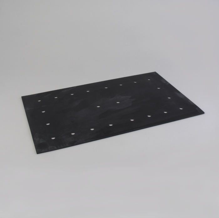 WIPER EXTENSION 12AN BLACK NEOPRENE