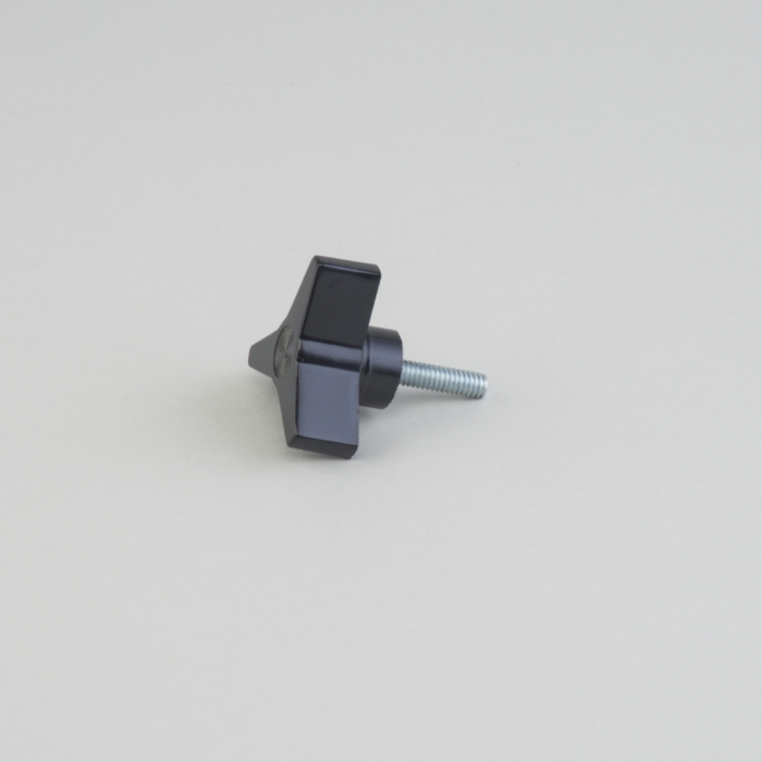 KNOB 3-LOBE 1/4-20 UNC-2A X 25 MM