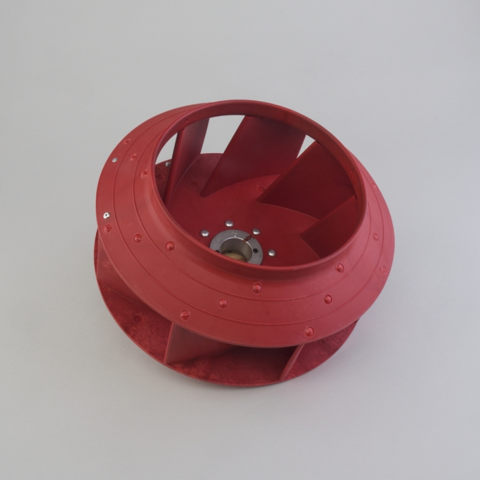 WHEEL PLASTIC 355.6 MM (14.00") DIAMETER (TEK355) HUB BUSHING NOT INCLUDED