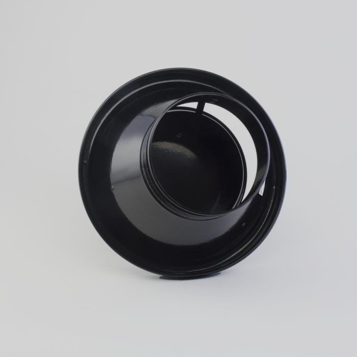 HOOD ROUND WITH IMPACTER PLATE EXTENSION ARM 6" DIA