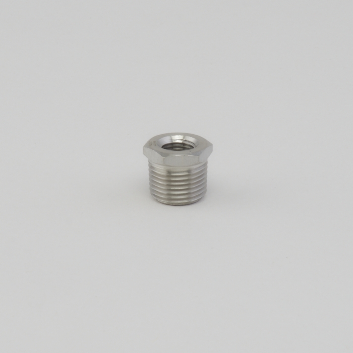 ACCESSORY, HEX REDUCING BUSHING, 1/2 MNPT X 1/4 FNPT. 316SS