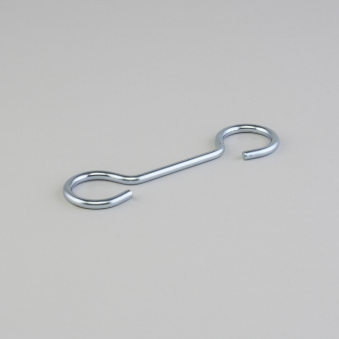 WIRE TUBE TIE-SILVER