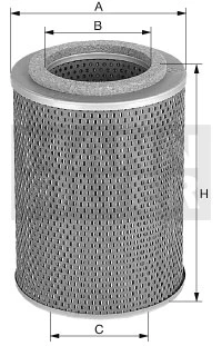 Filtro olio MANN