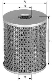 Filtro olio MANN