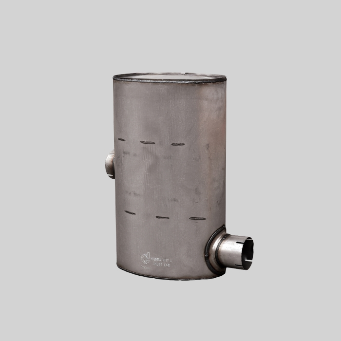 MUFFLER, OVAL STYLE 6