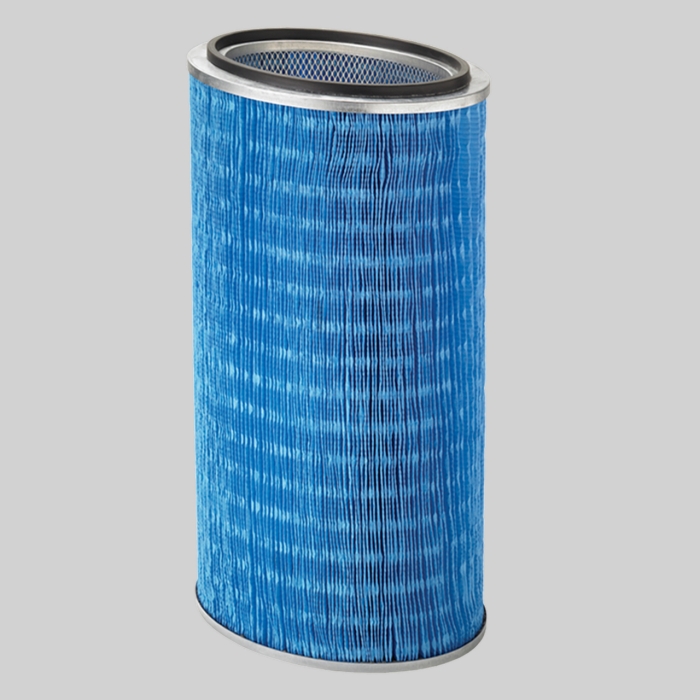 SULZER METCO OVAL ULTRA-WEB FR NL CARTRIDGE FILTER (289 MM X 365 MM) OD X 584 MM L (11.36" X 14.36") OD X 23.00" L