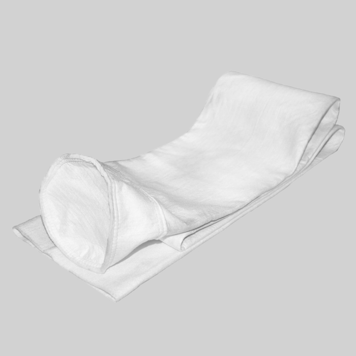 POLYESTER SINGED BAG FILTER W/ WEAR CU 122 MM OD X 2565 MM L (4.81" OD X 101.00" L)