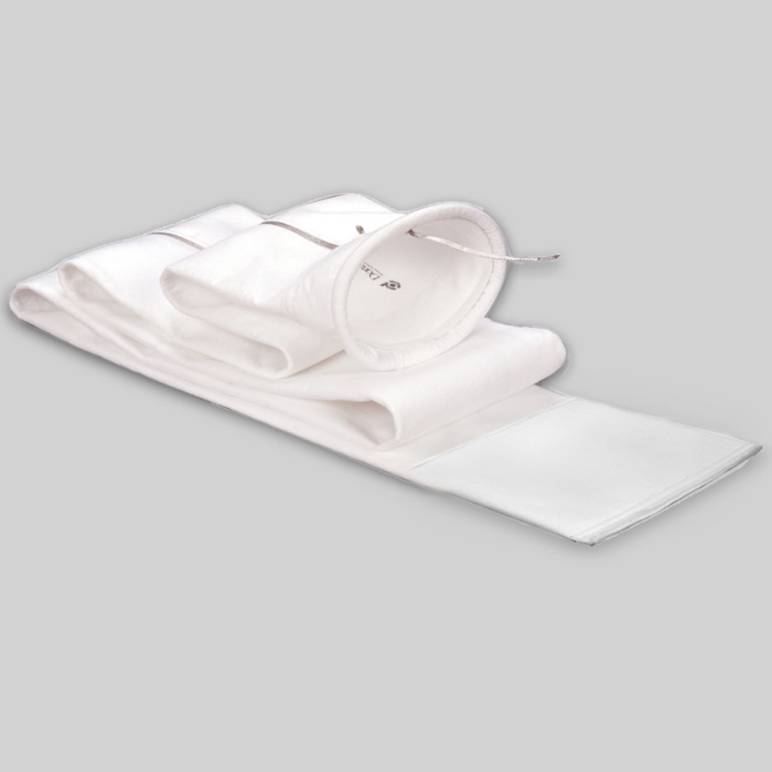 RF DURA-LIFE BAG FILTER W/ WEAR CUFF & COPPER GROUND WIRE 123 MM OD X 3128 MM L (4.85" OD X 123.13" L)
