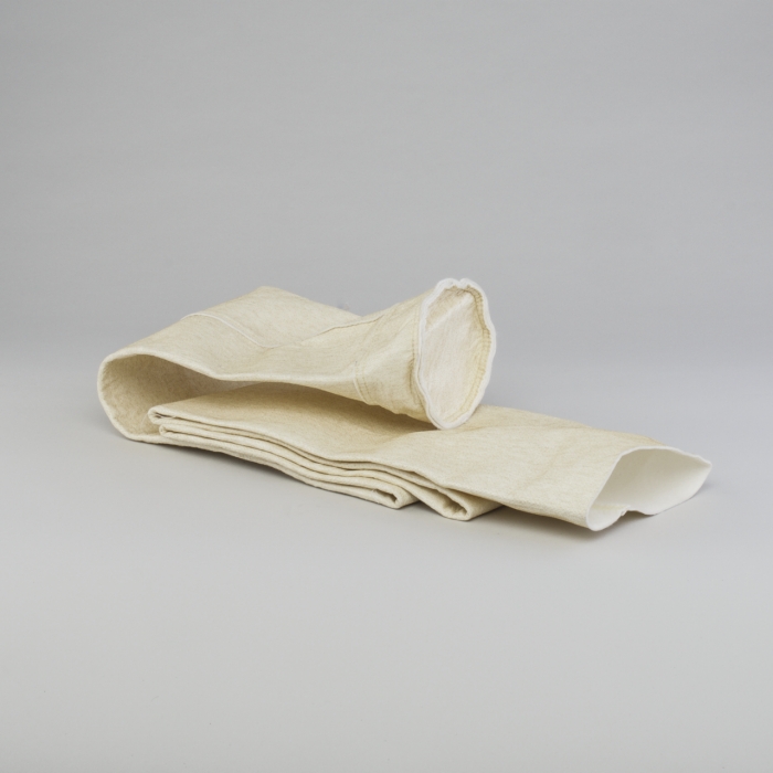ARAMID SINGED BAG FILTER W/ WEAR CU 149 MM OD X 2464 MM L (5.85" OD X 97.00" L)