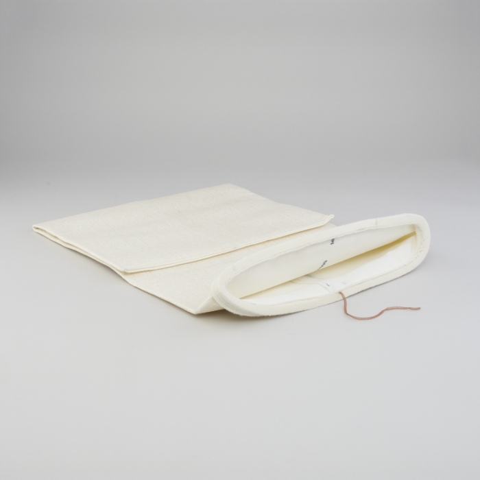 1.5M DALAMATIC ARAMID SINGED BAG W/ COPPER GROUND WIRE 495 MM FLAT WIDTH X 1506 MM L (19.49" FLAT WIDTH X 59.29" L)