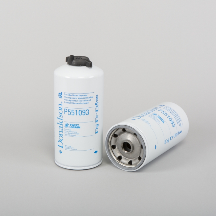 FUEL FILTER, WATER SEPARATOR SPIN-ON TWIST&DRAIN