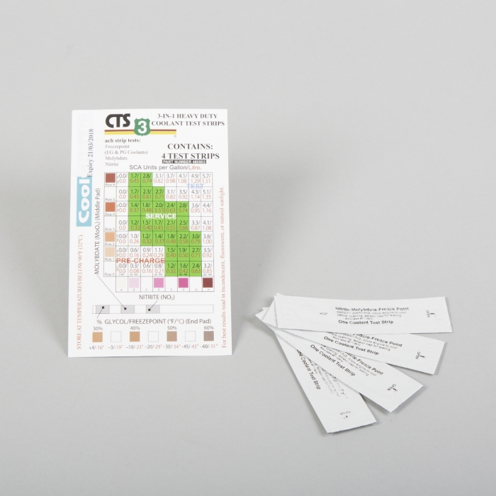 COOLANT TEST STRIPS