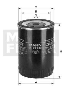 Filtro gasolio MANN