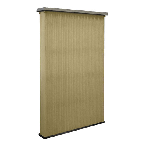 UNICELL TETRATEX ON POLYESTER SB PANEL FILTER 1003 MM L X 476 MM W X 73 MM D (39.50 " L X 18.75" W X 2.88" D)